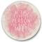Designart - Be The Person You Want To Meet - Traditional Metal Circle Wall Art